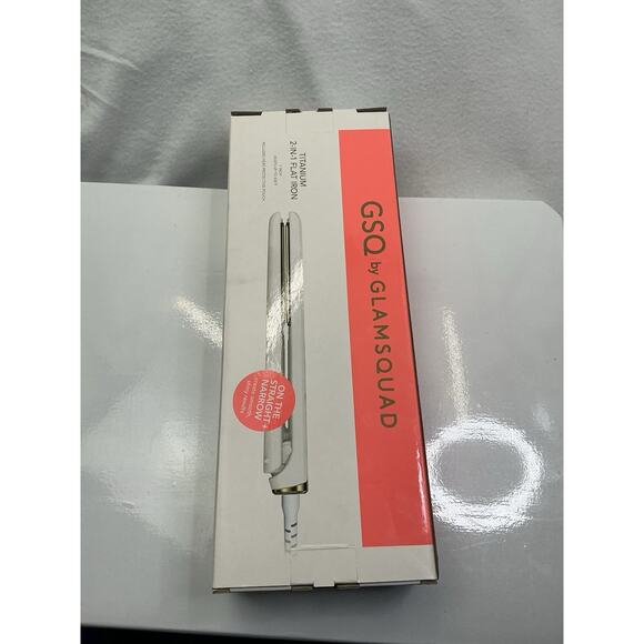 GSQ By Glamsquad, Titanium 2-IN-1 Flat Iron FREE SHIPPING New - Picture 16 of 16